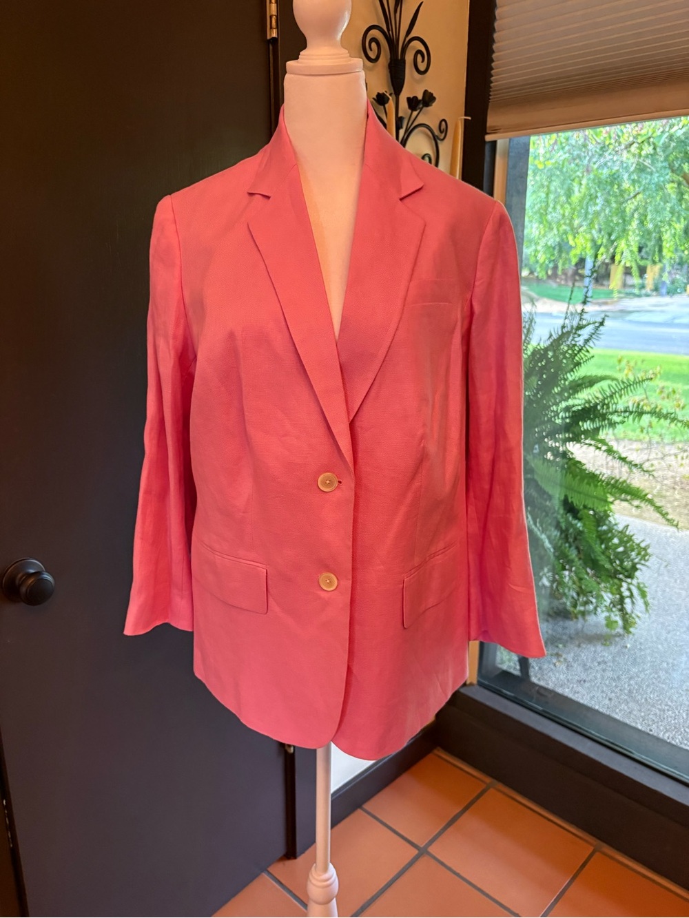 Lauren Ralph Lauren Pink Women's Blazer Jacket 14W never worn